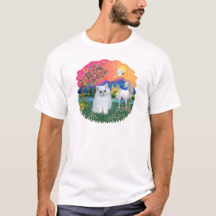 Fantasy Land (ff) - Persisches Kätzchen (weiß) T-Shirt