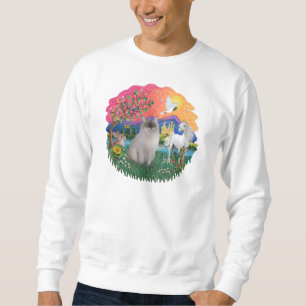 Fantasy Land (ff)- Ragdoll-Katze (Blue-Seal-Point) Sweatshirt