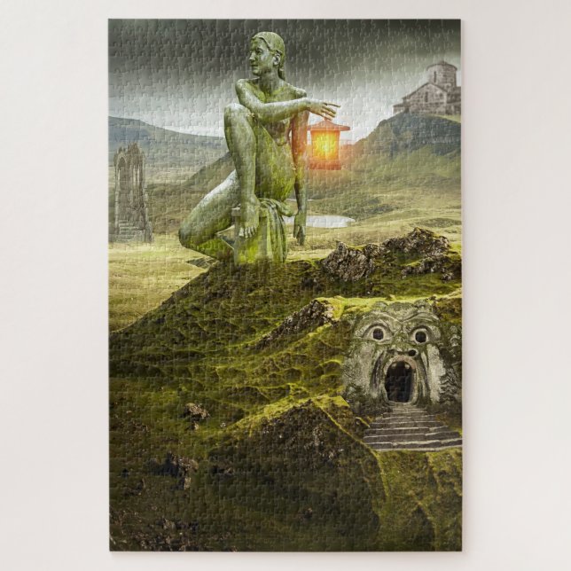 Fantasy-Landpuzzle (Vertikal)