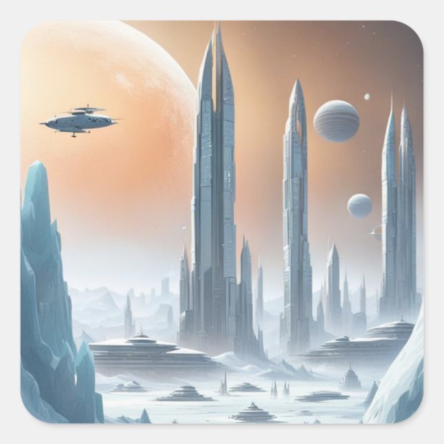 Fantasy Lands Sticker (Vorderseite)