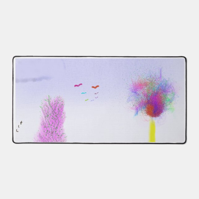 Fantasy Landscape Escape Desk Mat (Recto)