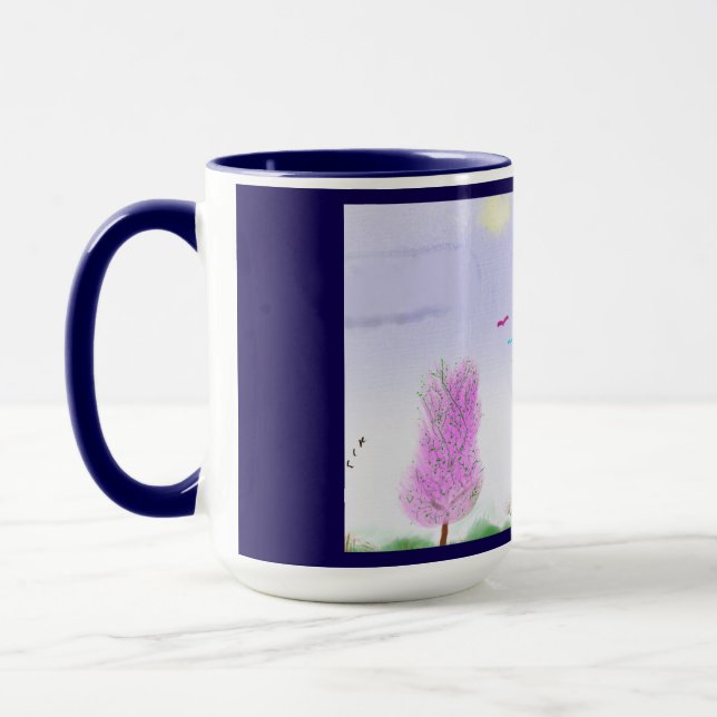 Fantasy Landscape Escape Mug Tasse (Links)