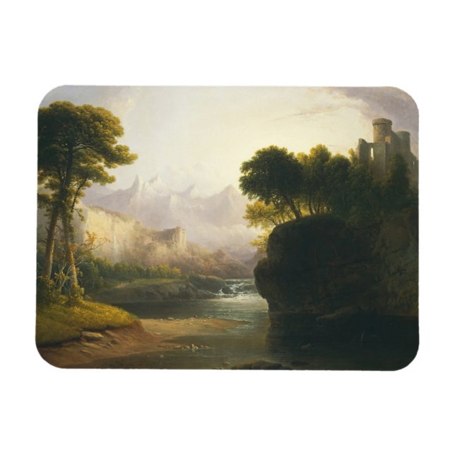 Fantasy Landschaft von Thomas Doughty Magnet (Horizontal)