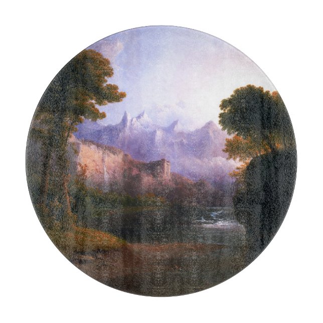 Fantasy Landschaft von Thomas Doughty Schneidebrett (Vorderseite)