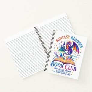 Fantasy Leser Book Club... Notizbuch