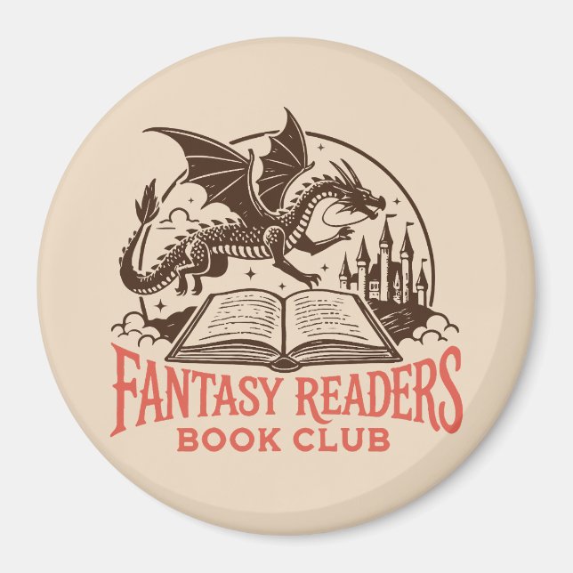 Fantasy-Leserbuchclub Magnet (Vorne)