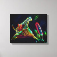 Fantasy Libelle Abstrakte Blume Kunst