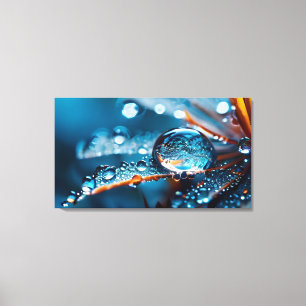 Fantasy Makro Wasserfall Leinwanddruck