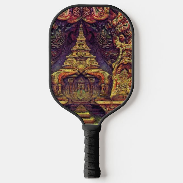 Fantasy-Malerei (1) Pickleball Schläger (Vorderseite)