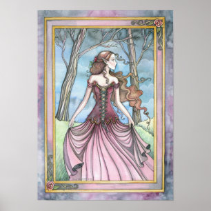 Fantasy Märchen Kunst Druck Poster