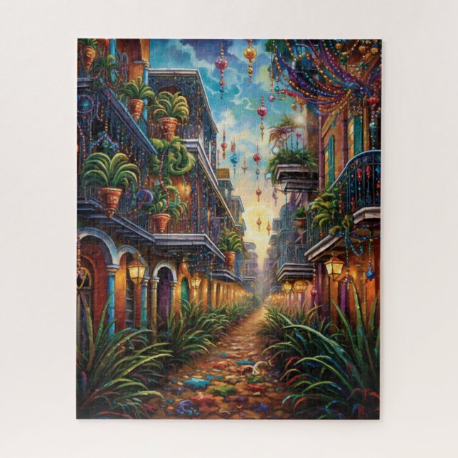 Fantasy Mardi Gras Farben  (Vertikal)