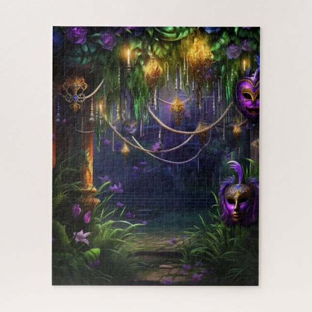 Fantasy Mardi Gras Farben  (Vertikal)