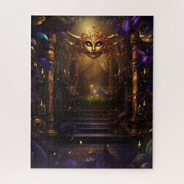 Fantasy Mardi Gras Farben  (Vertikal)