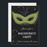 Fantasy Masquerade Party Einladung<br><div class="desc">eine trendige Maskierade-Party Einladung,  leicht anpassbar,  klicken Sie auf "Anpassen" für zusätzliche Optionen zum Hinzufügen,  Ändern,  Löschen,  Ändern,  Ändern,  Zurückzeichnen,  Wiederherstellen,  Text und Bilder</div>