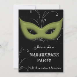Fantasy Masquerade Party Einladung