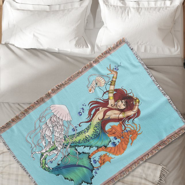 Fantasy Mermaid Aquamariner Schwanz Decke (Von Creator hochgeladen)