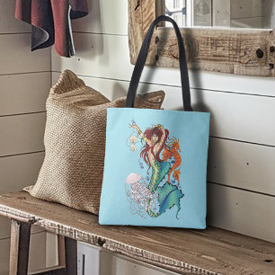 Fantasy Mermaid Aquamariner Schwanz Tasche