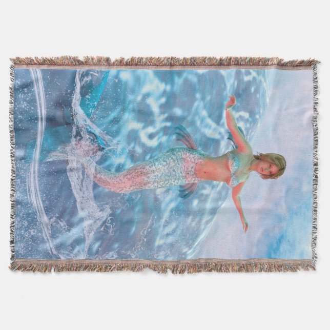 Fantasy Mermaid Decke (Vorderseite)