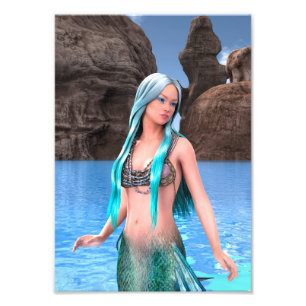 Fantasy Mermaid Fotodruck