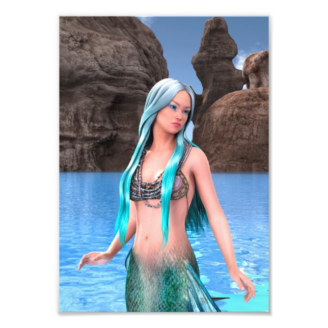 Fantasy Mermaid Fotodruck (Vorne)