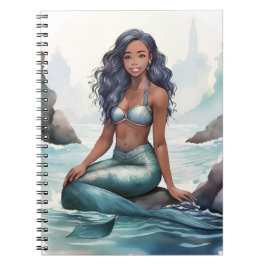 Fantasy Mermaid Notebook 6,5 x 8,75 Zoll Notizblock