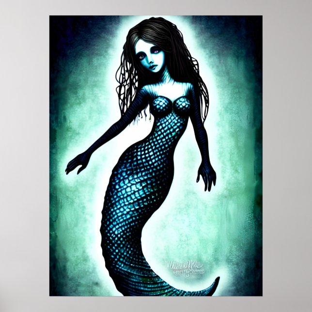 Fantasy Mermaid Poster (Vorne)