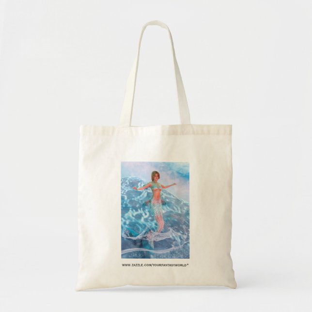Fantasy Mermaid Tragetasche (Vorne)