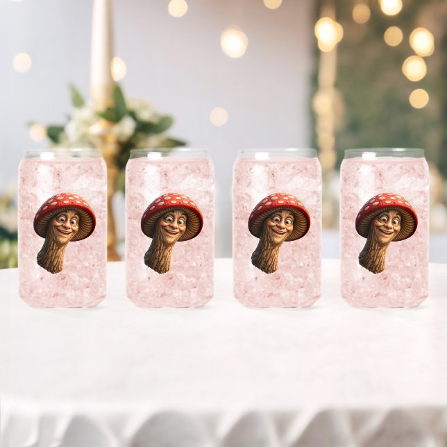 Fantasy mischief double sided smiling magic mushro (Insitu (Mariage))