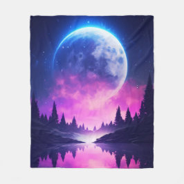 "Fantasy Moon" Fleecedecke