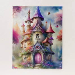 Fantasy Mushroom House Jigsaw Puzzle
