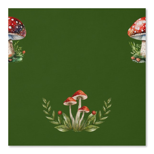 Fantasy Mushrooms Tapete (Vorderseite)