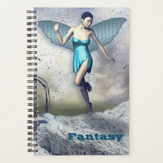 FANTASY, Mystical Elf Fairy Fun Journal Planer (Vorderseite)