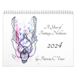 Fantasy Necklace 12 Month Calendar 2025 Kalender