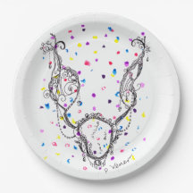 Fantasy Necklace mit farbenfrohen Punkten