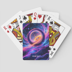 Fantasy Niedlich Abstrakt Space Stars Spielkarten