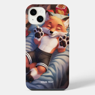 Fantasy Niedlich Baby Fox Schlafen iPhone 14 Plus Hülle