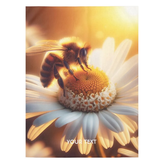 Fantasy Niedlich Bee Drink Nectar Tischdecke (Vorderseite)