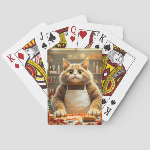 Fantasy Niedlich Big Eyes Cat Spielkarten
