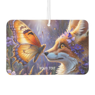 Fantasy Niedlich Butterfly Fox Blume Autolufterfrischer