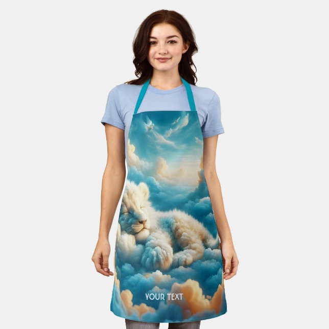 Fantasy Niedlich Clouds Baby Lion Schürze (Getragen)