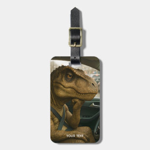 Fantasy Niedlich Dinosaur Autofahrer Auto Gepäckanhänger