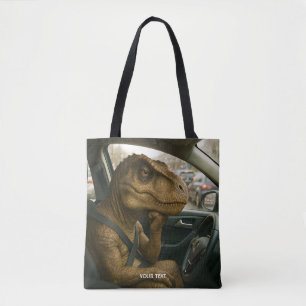 Fantasy Niedlich Dinosaur Autofahrer Auto Tasche
