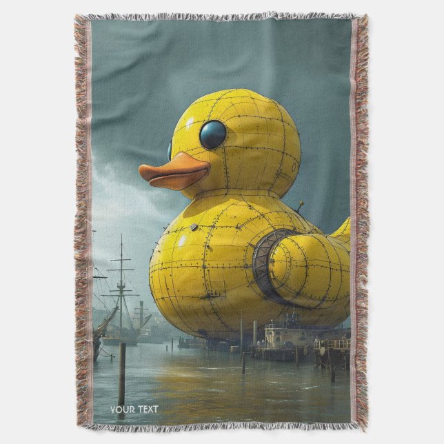 Fantasy Niedlich Duck War Ship Decke (Vorderseite Vertikal)
