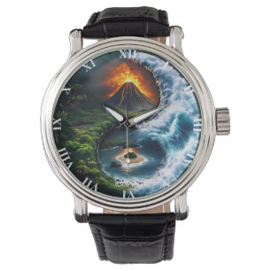 Fantasy Niedlich Earth Yang Armbanduhr
