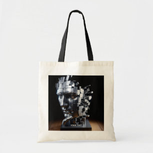 Fantasy Niedlich Face Metal Skulptur Tragetasche