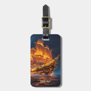 Fantasy Niedlich Fire Sea Gepäckanhänger