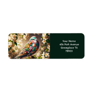 Fantasy Niedlich Floral Bird Jasmine