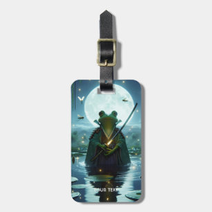 Fantasy Niedlich Frog Samurai Katana Gepäckanhänger