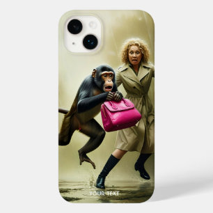 Fantasy Niedlich Girl Bag Monkey Case-Mate iPhone 14 Plus Hülle