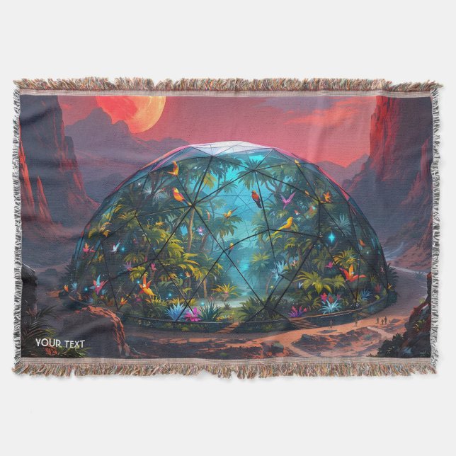 Fantasy Niedlich Glass Dome Wüste Decke (Vorderseite)